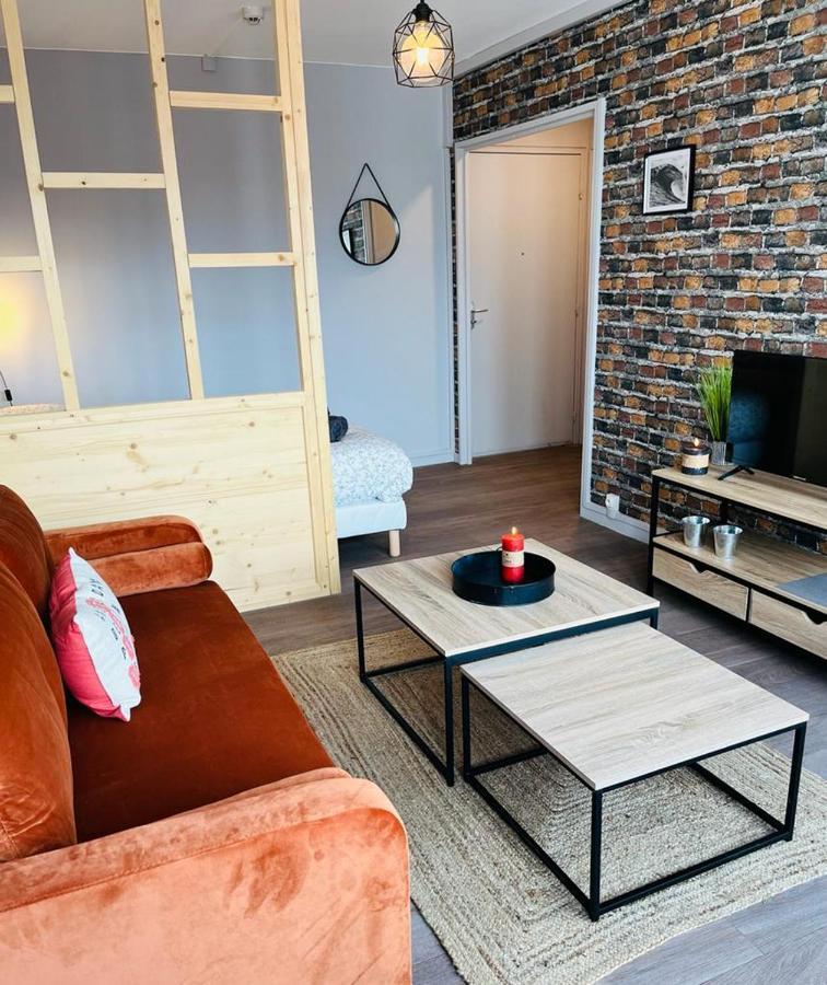 Espace 500 - Cosy, Wifi & Vue Sur La Ville แซงต์-เอเตียน ภายนอก รูปภาพ