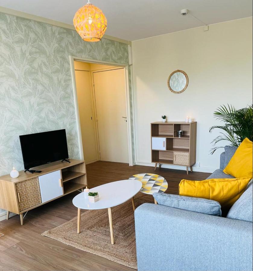 Espace 500 - Cosy, Wifi & Vue Sur La Ville แซงต์-เอเตียน ภายนอก รูปภาพ
