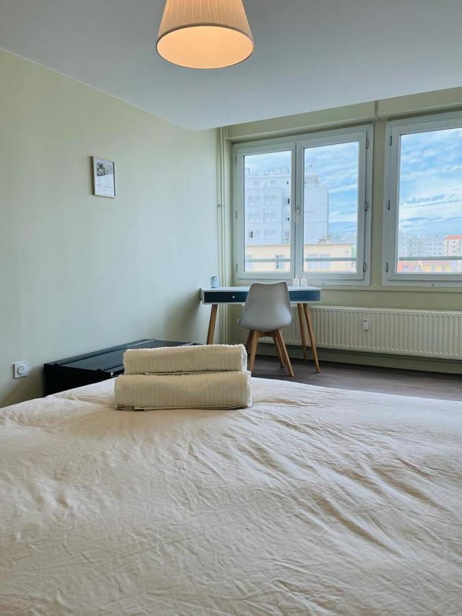 Espace 500 - Cosy, Wifi & Vue Sur La Ville แซงต์-เอเตียน ภายนอก รูปภาพ