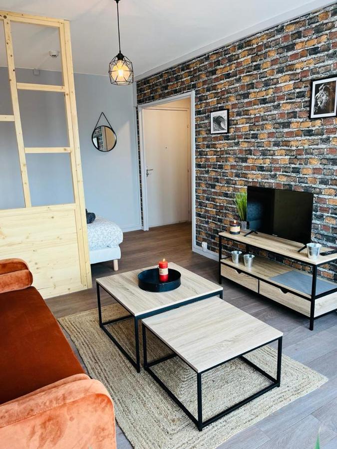 Espace 500 - Cosy, Wifi & Vue Sur La Ville แซงต์-เอเตียน ภายนอก รูปภาพ