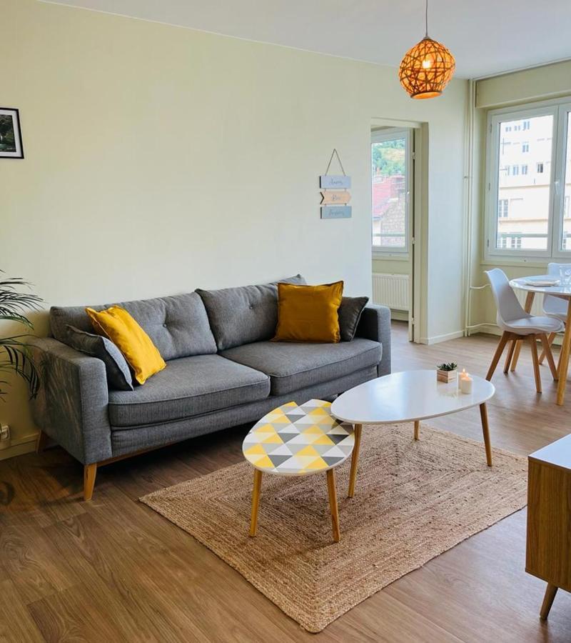Espace 500 - Cosy, Wifi & Vue Sur La Ville แซงต์-เอเตียน ภายนอก รูปภาพ