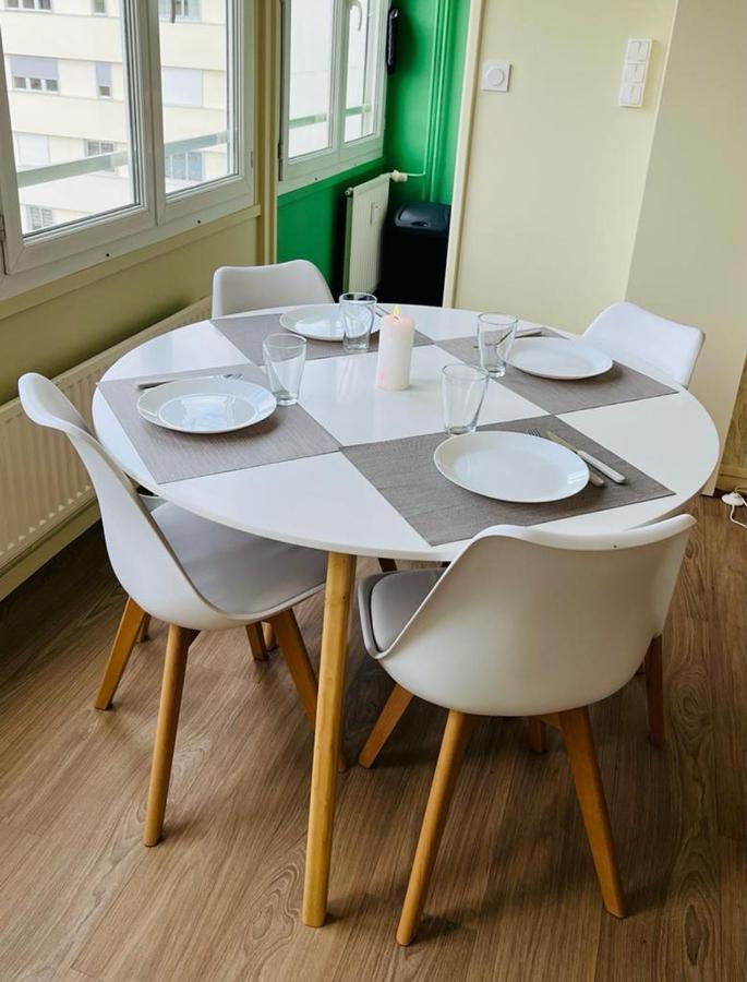 Espace 500 - Cosy, Wifi & Vue Sur La Ville แซงต์-เอเตียน ภายนอก รูปภาพ